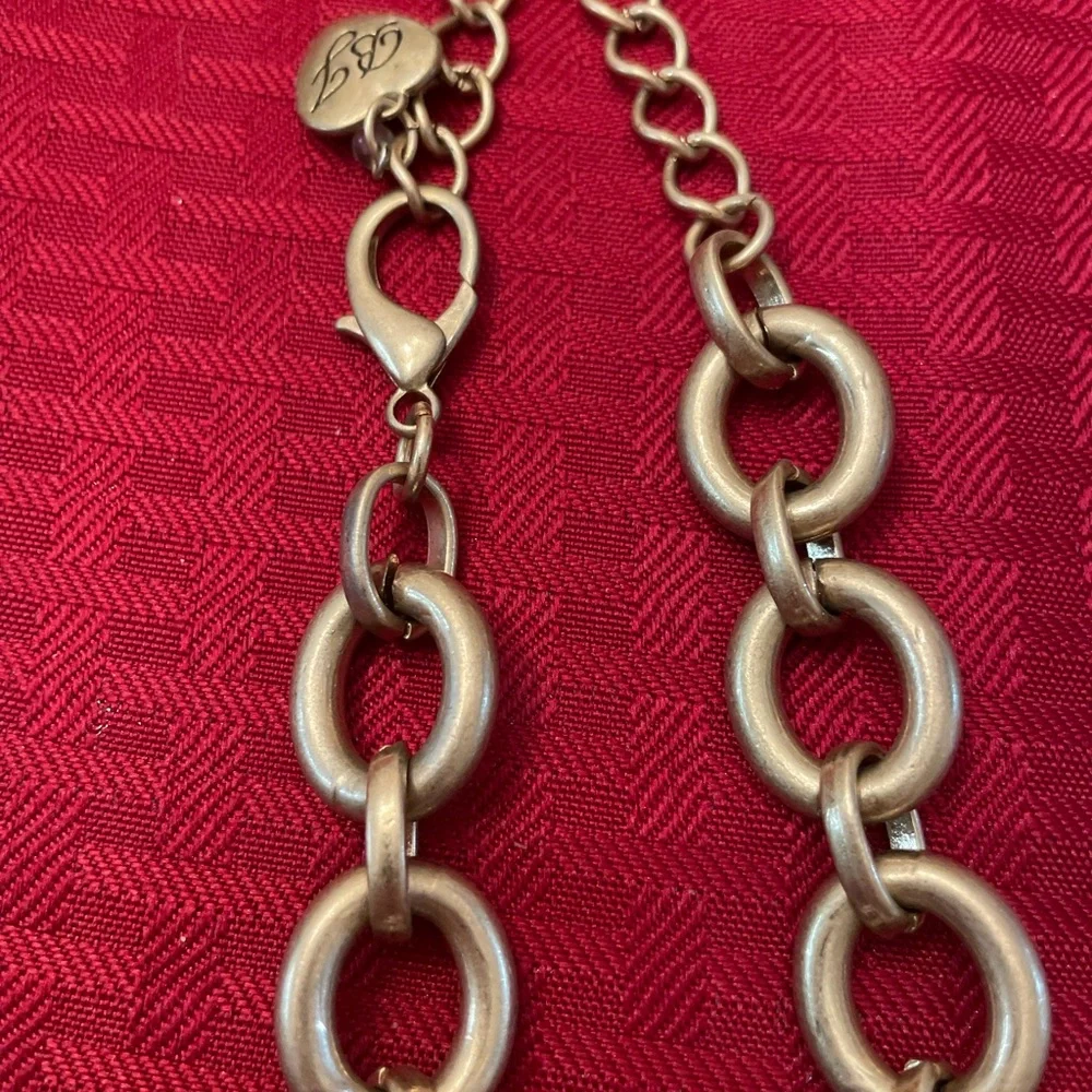 Vintage Betsey Johnson star gazer  necklace